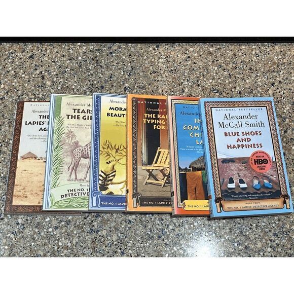 THE NO. 1 LADIES' DETECTIVE AGENCY BOOKS 1-4 6 7 Alexander McCall Smith 6 Books - Picture 2 of 2